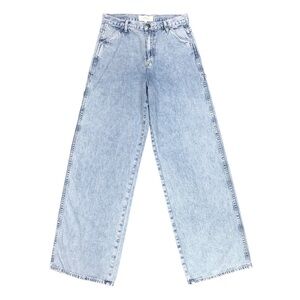 The Great The Mill High Rise Carpenter Straight Jean Size 25 25X31.5 Dakota Wash